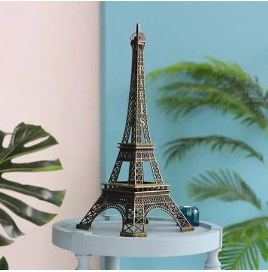 Antique Finish Metal Paris Eiffel Tower handicraft