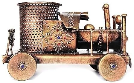 ShoppersStack Home Items in Living Room, Bedroom Engine Pen Stand Rajasthani Home Handicrafts - Showpiece Gifts - Image 3