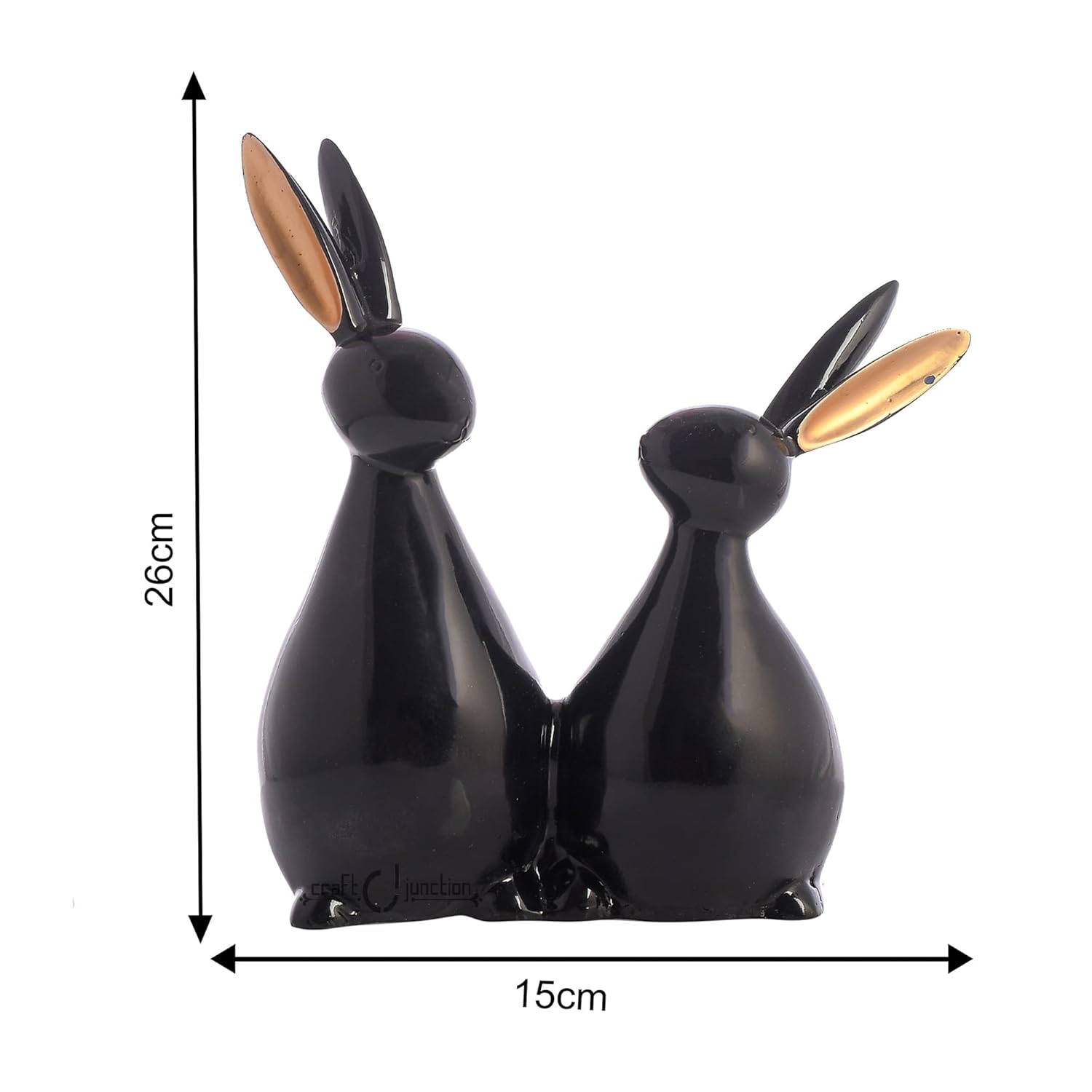 Rabbit Showpiece Lovely Statue . - Image 4