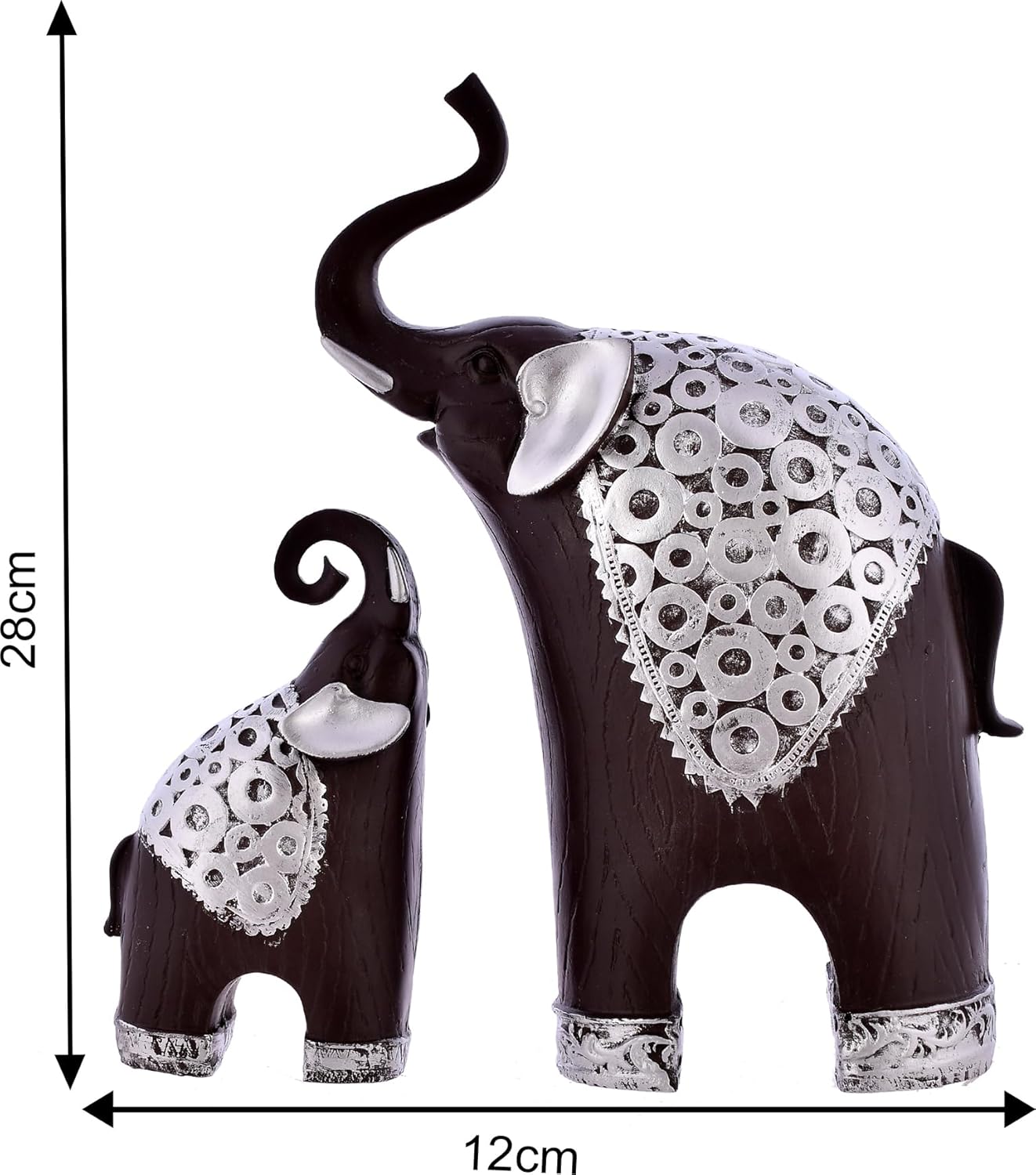 Big Elephant Family Antique Design. - Image 2