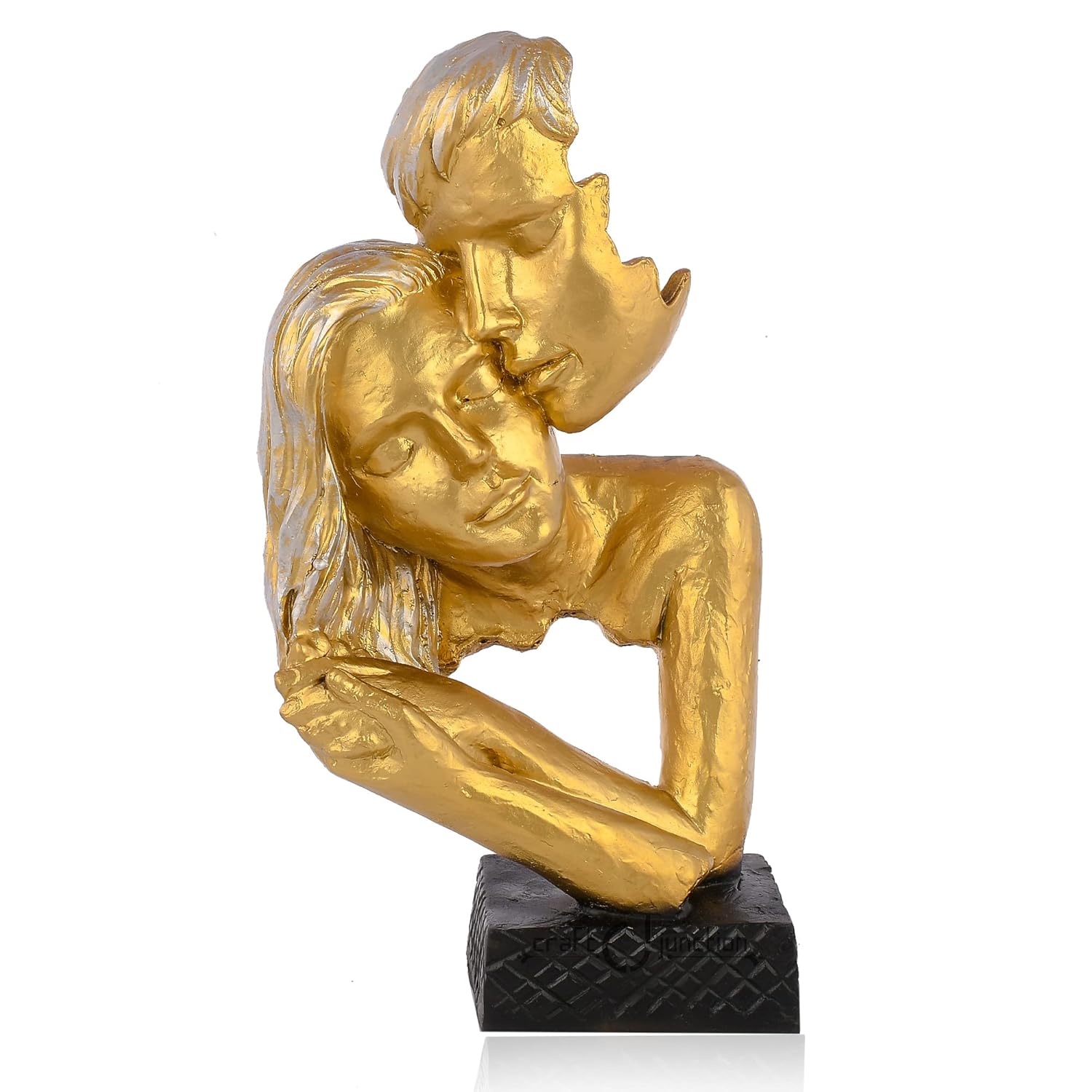 Love Couple Human Face Decorative Showpiece . - Image 2