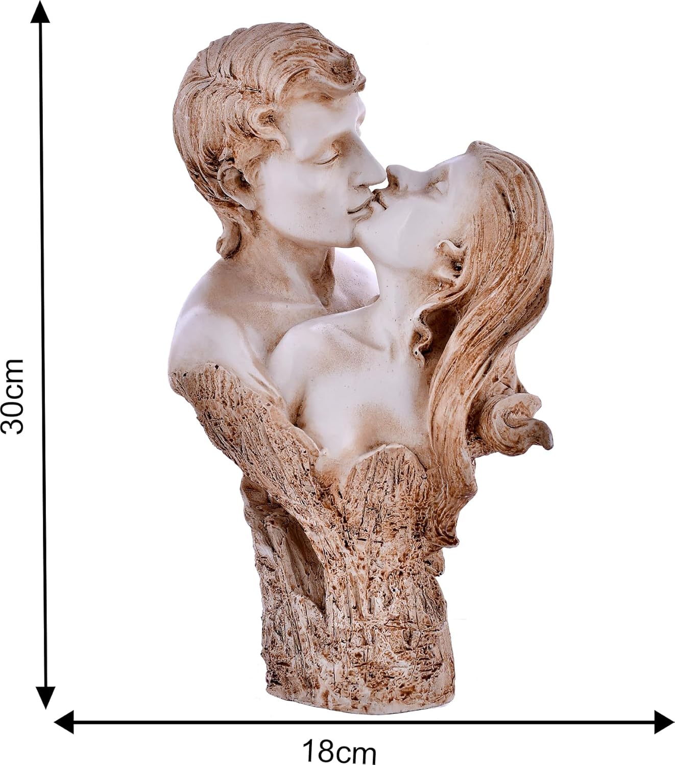 Valentine Romantic Love Couple Statue Showpiece. - Image 2