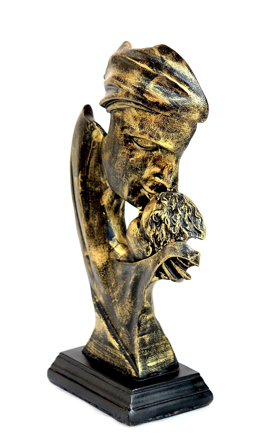 Handpainted Mother Love Decorative Showpiece . - Image 2