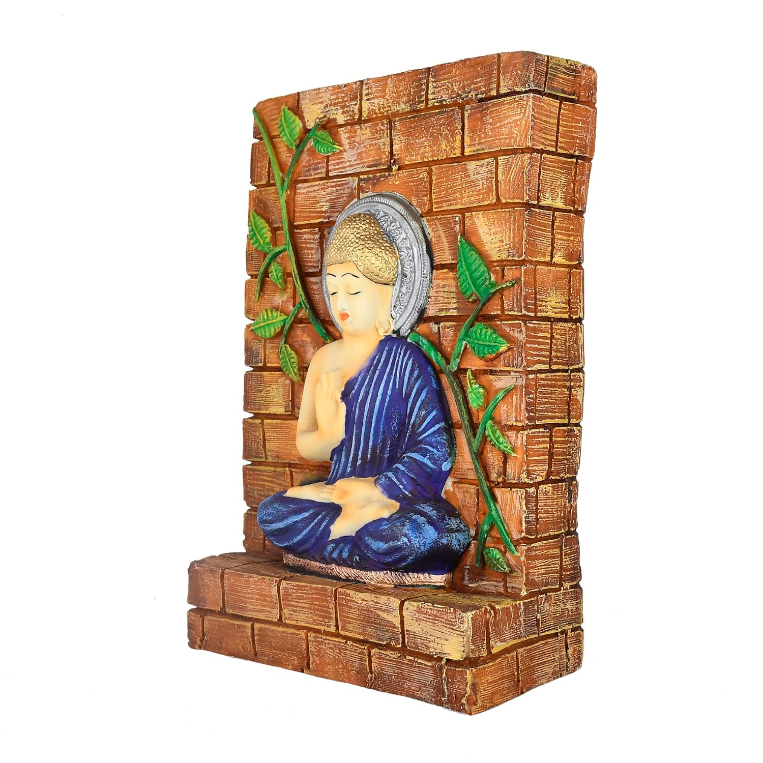 Antique Blessing Buddha Statue Sculpture Home Decor Living Room Idol & Gift Decorative Showpiece . - Image 4